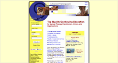 Desktop Screenshot of advanced-trainings.com